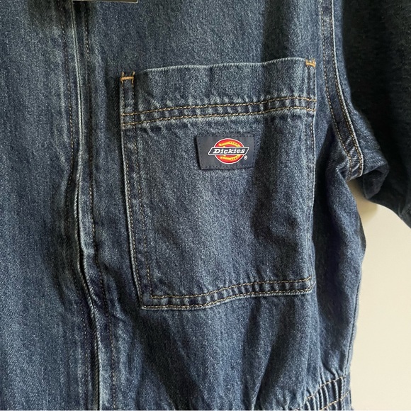 LAST! Dickies Houston Denim jeans Coverall jumpsuit - Picture 4 of 6